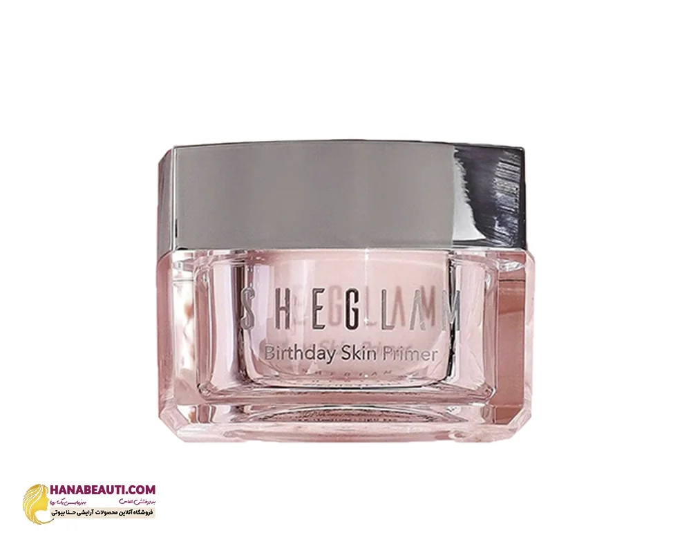 پرایمر شیگلم مدل BIRTHDAY SKIN رنگ Smoothing Rose